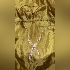Gold diamond Necklace